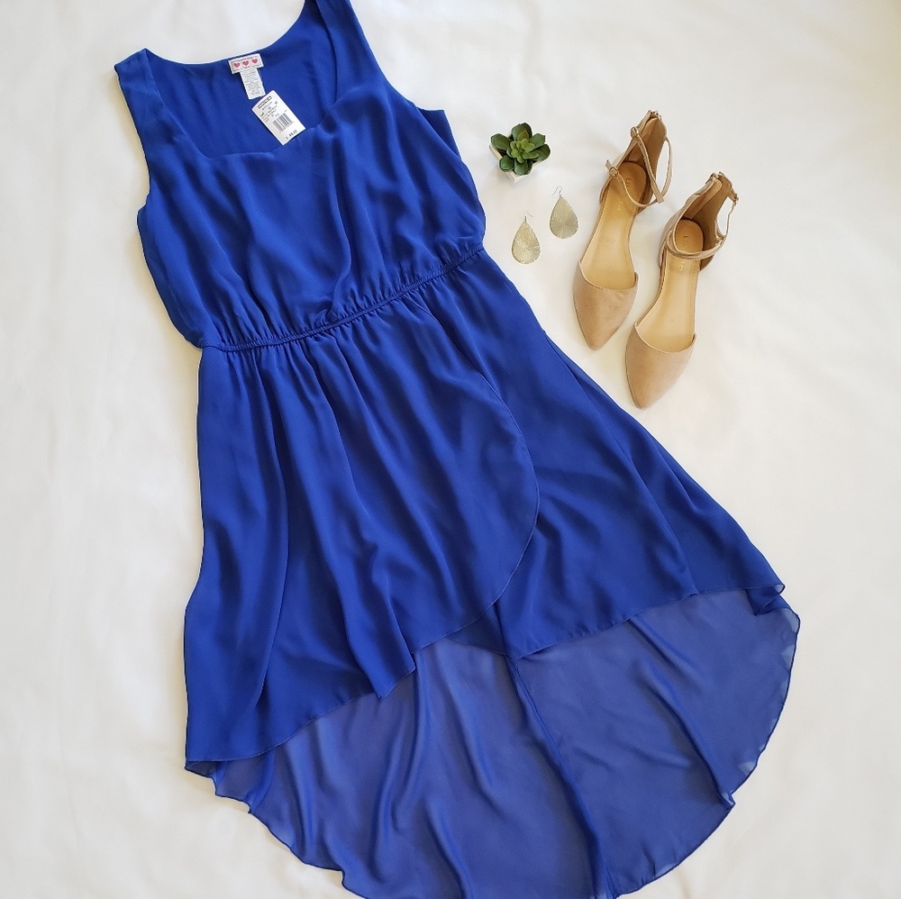 Hi-lo Chiffon Dress by Three Pink Hearts (2X)